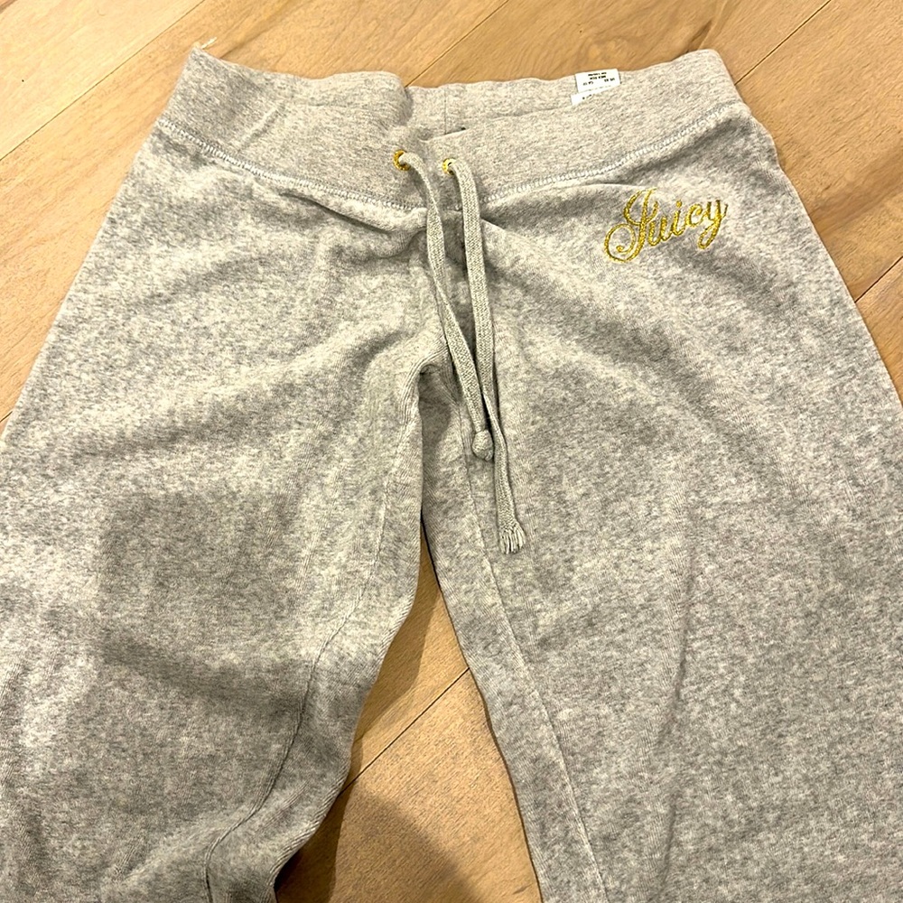 Gray Juicy velour pants
